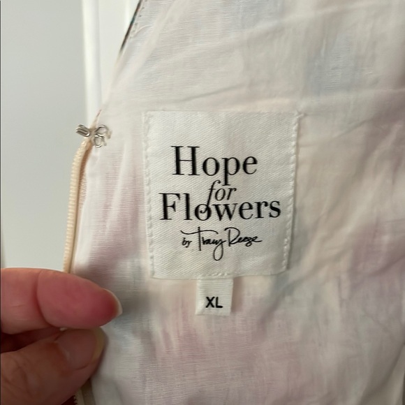 Tracy Reese, Hope for Flowers Red and Teal Sleeveless Midi Dress - Picture 6 of 12